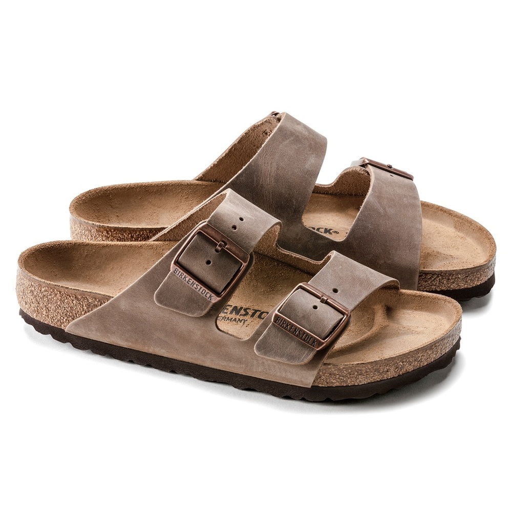 Tobacco Leather Birkenstock’s